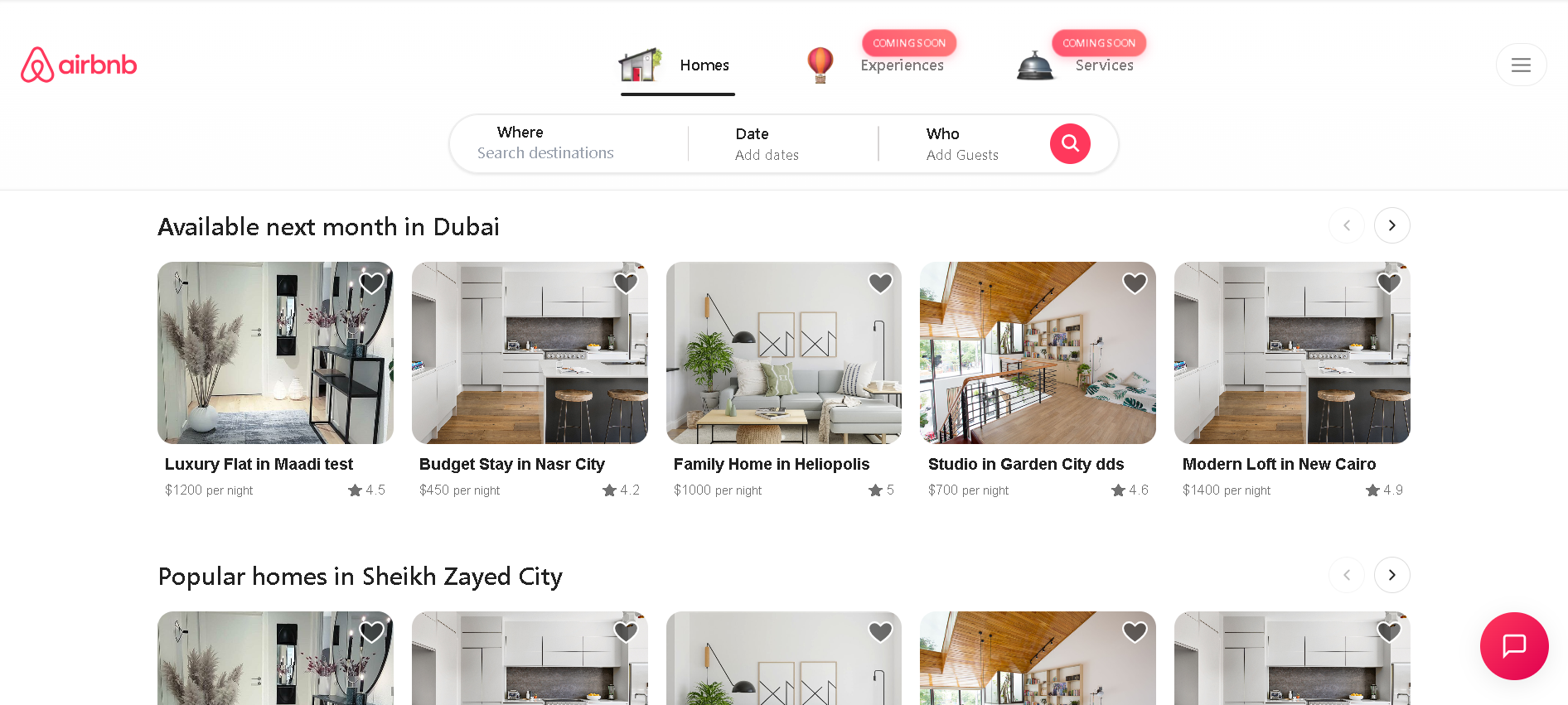 Airbnb Clone